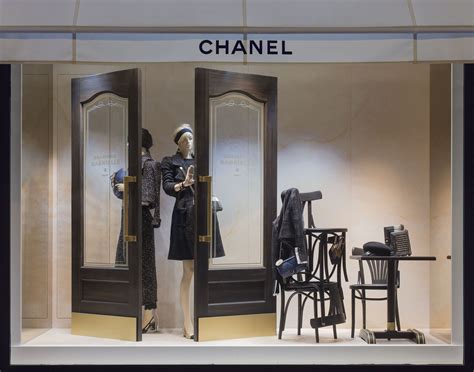 Chanel store window display